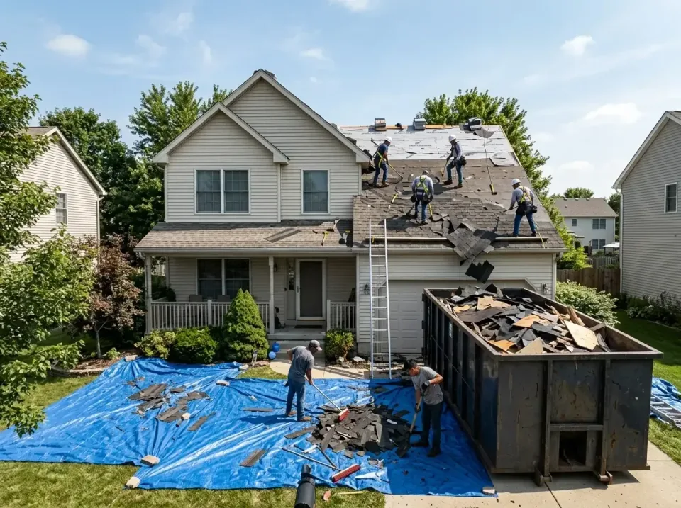 roof-replacement-debris-remova-004 — frequently asked questions, Cheapest Dumpster Rentals in Clarcona, FL